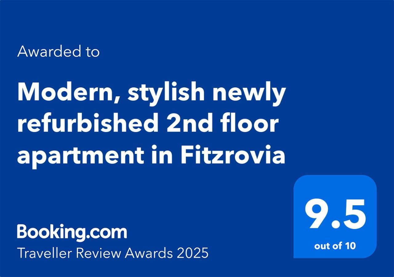 Modern, Stylish Newly Refurbished 2Nd Floor Apartment In Fitzrovia 런던 외부 사진